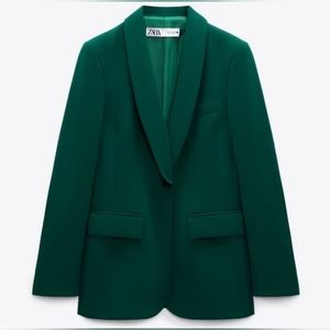 NWT Zara Tuxedo Fitted Blazer